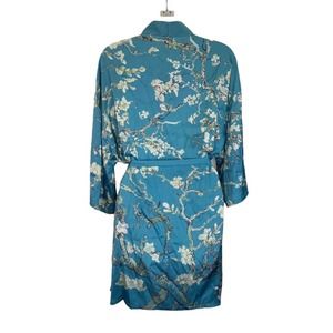 Van Gogh Robe Almond Blossom Womens Size Large Kimono Exhibit Exclusive NEW